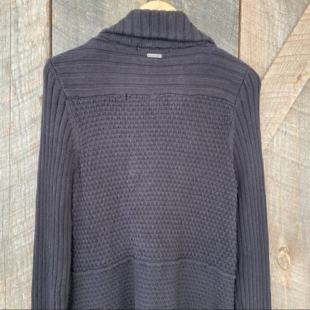 Calvin Klein cardigan, 💯 cotton knit, black - Picture 6 of 13